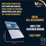 Postcards Personalised Printed Post Cards Customised 350gsm matt finish fast ser