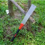 Japanese Pull Saw 12.5" Double Edge Ryoba SK5 Flexible Cut Interchangeable Wood