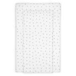 Baby Changing Mat Grey Stars 75cm x 47.5cm x 5cm Padded