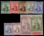 TRINIDAD & TOBAGO GV SG206-215, 1922-28 complete set, M MINT. Cat £225.