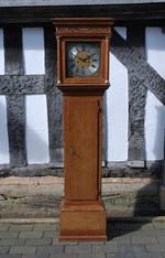 Grandfather Clock by 'John Rayment of Huntingdon' 8-Day, Original Antique.