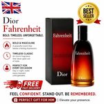 CHRISTIAN DIOR FAHRENHEIT 100ML EAU DE TOILETTE SPRAY Gift UK