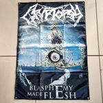 CRYPTOPSY - Blasphemy Made Flesh - Wall Flag / Textile Poster