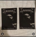 Official Woven Shining Backpatch. Swedish Black Metal. DSBM.