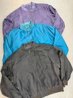 Wholesale Vintage silk bomber zip jackets 90s X 25