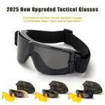 Tactical Airsoft Hunting Military Glasses Sunglasses Paintball Army 3Len Goggles