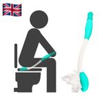 Toilet Tool Wiping Wand Bottom Bum Wiper Incontinence Aid Hygienic Cleaning