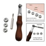 Leather Needle Point Tracing Wheel Professional Stitch Marking Spacer Tracing