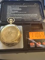 Waltham 16s Full Hunter Gold Filled Pocket Watch Scrap/Parts