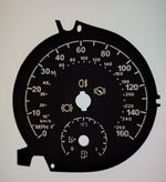 VW Golf MK7, Tiguan, Touran, Passat & T-Roc conversion dial KMH-MPH c1798