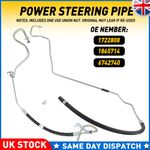 High & Low Pressure Power Steering Pipe Set For Ford Transit Custom 2.2 1722808