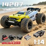 MJX Hyper Go 14207 62KPH Brushless 1:14 Scale Truck - 2S & 3S LiPo