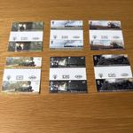 GB 2004 MNH Classic Locomotives gutter pairs 