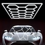 5-28 Hexagon LED Lampe Röhren Werkstatt Garage Wand Decken Leuchte Beleuchtung
