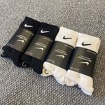 NEW Nike Dri-Fit 6-Pair Crew Socks - Cushioned for Gym & Sport, Unisex %
