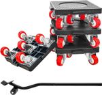 Heavy Duty Furniture Mover 5 Pcs Lifter 4 Sliders 360° Rotatable Moving Tool UK