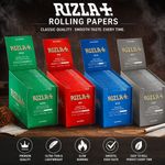 100% Genuine Rizla King Size Longer Rolling Papers 10/ 25/50 Cigarette Booklets