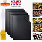 Heavy Duty Oven Liner Protector Sheet Mat Non Stick Reusable Cooker BBQ Grill UK