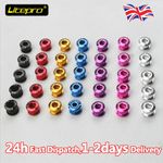Litepro Bike Chainring Bolts Single/Double/Triple Speed Chainwheel Screws 4/5pcs
