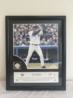 Jason Giambi Framed Game-used Baseball. New York yankees - MLB. Limited Edition.