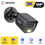 ANNKE 5MP 3K CCTV Security Camera Audio In Color Night Vision IP67 For DVR Home
