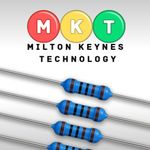 1/2W 0.5W Metal Film Resistors 1% tolerance 1 ohm to 10M ohm available 10 pack