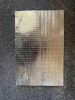 Motorcycle Race Track Fairing Exhaust Engine Heat Shield Self Adhesive 250 x 330