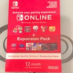 Nintendo Switch Online + Expansion Pack 12-Month (365-Day) Activation Code Card