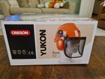 Oregon Yukon Safety Helmet combination - Mask and Ear Defenders