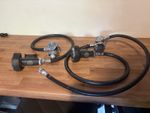 Poseidon Cyklon Diving Regulators Twinset / Stage Regs