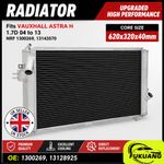 Radiator fits VAUXHALL ASTRA H 1.7D 04 to 13 NRF 1300269 13143570 Quality New