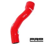 PRO HOSES COLD SIDE BOOST PIPE (WITHOUT SYMPOSER) MK2 FOCUS ST225 RED + CLIPS