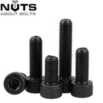 M4 M5 M6 M8 M10 CAP HEAD SOCKET SCREWS BLACK ALLEN KEY BOLTS 12.9 HIGH TENSILE