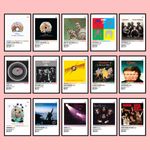 QUEEN BAND ARTIST ALBUM POSTER COLOUR PALETTE ART MUSIC GIFT