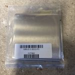 20 x MK Aspect 1g Decorative Blank Plate in Lacquered Brushed Steel