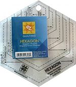 EZ Quilting Hexagon Acrylic Template Quilting Simplicity