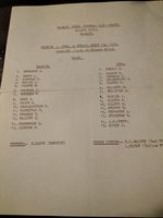 RARE BRAMLEY V YORK SINGLE SHEET 9TH MARCH 1969