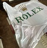 Genuine ROLEX Large flag sign Official product