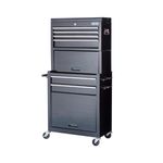 SGS Mechanics 6 Drawer Tool Box Chest & Roller Cabinet, Smooth Drawers & Locks