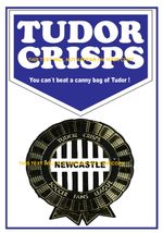 TUDOR CRISPS NEWCASTLE UNITED BRAND NEW A5 FANTASY DISPLAY STAND NOT WALKERS