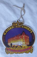 KAISER CHIEFS Luggage Tag - HOTEL KAISER CHIEF - Every Day I Love You Promo Item