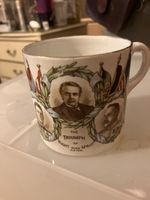 Rare Minton Ww1 Victory Mug Right Over Might Mug