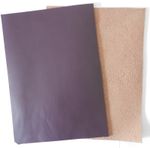 2mm Thick Purple Veg Tan Craft Leather Hide Large Pieces Offcuts