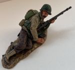 King and Country DD099US Infantryman W/ BAR Machine Gun 1:30