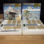 Vintage Hornby Minic Ships 1:1200 Scale Ocean Terminal Sets