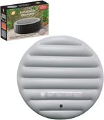 Inflatable Bladder for 6 person round Hot Tub Shatchi Spa Cover Lid, 173cm- Grey
