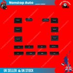 Radio CD Player Switch Button Cover RDC 300 Fits VW Golf Mk5 Touran Caddy Mk3
