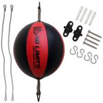 AQF Leather Double End Speed Ball Dodge MMA Boxing Floor to Ceiling Punch Bag