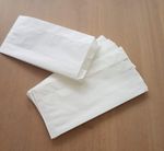 250x White Paper Bags For Sweets Takeaway Sandwich Pharmacy Bag 150 x 290 x 80mm