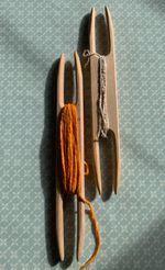 Small tapestry weaving hook / hook shuttle - brand new